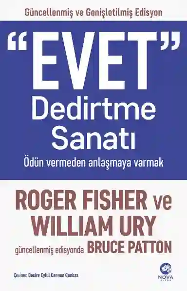 Resim EVET DEDİRTME SANATI:ÖDÜN VERMEDEN ANLAŞMAYA VARMAK