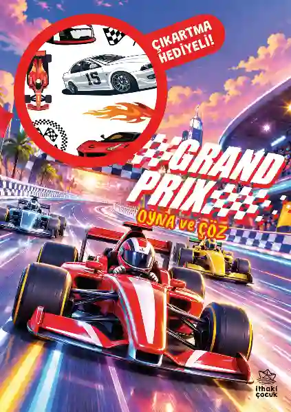 Resim Grand Prix - Oyna ve Çöz Çıkartmalı Etkinlik Kitabı