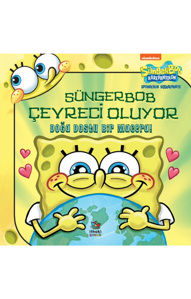 Resim SÜNGERBOB KARE PANTOLON ÇEVRECİ OLUYOR
