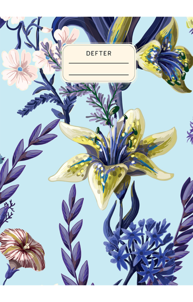 Resim ÇİÇEKLİ DEFTER
