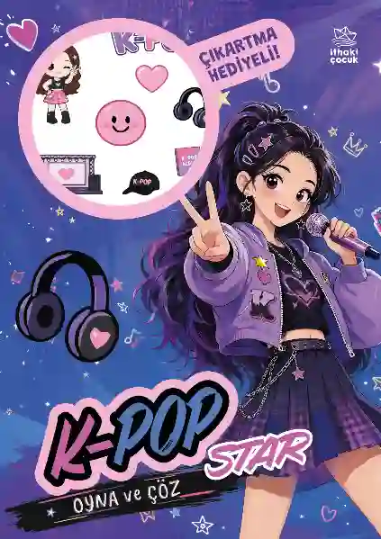 Resim K-Pop Star - Oyna ve Çöz Çıkartmalı Etkinlik Kitabı