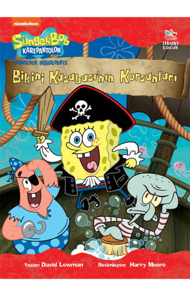 Resim SÜNGER BOB KARE PANTOLON BİKİNİ KASABASI'NIN KORSANLARI